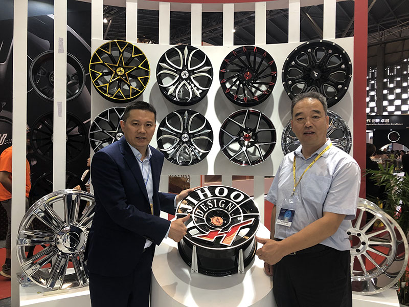 The JIHOO design series was praised by the Secretary General of China Aluminum Wheel CAW Association