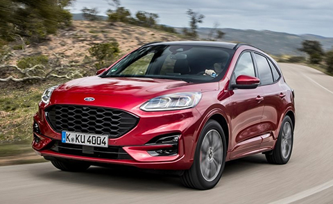 Lanzamiento de la imagen oficial del Ford Kuga híbrido enchufable 2020